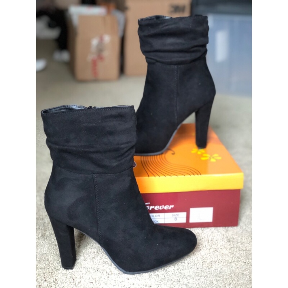 Black booties